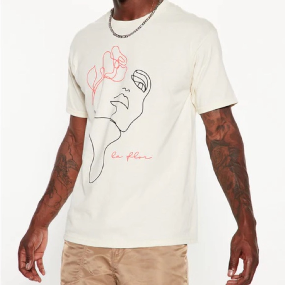 Abstract Deaign Tee - Sz L